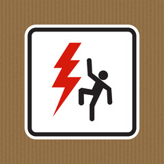 High Voltage Black Icon,High Voltage Overhead Isolated On White Background