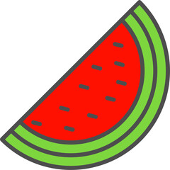 Watermelon Icon 