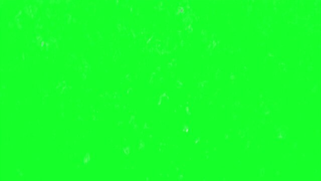 Seamless loop video. Drops trickling down on green background. Droplets of water on green glass background. Rain Drops falling down on green background. Rain drop 4k stock footage