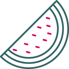 Watermelon Icon 