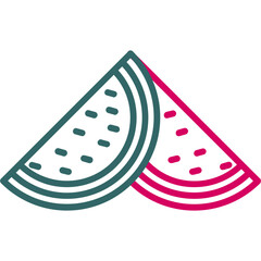 Watermelon Icon 
