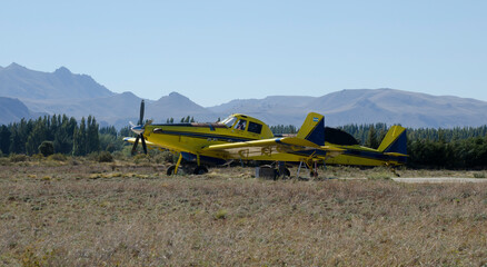 firefighters sister aircraft. firefighting planes
