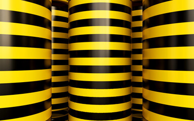 yellow and black strips background