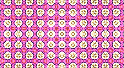 Seamless bandhani border design