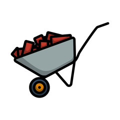 Icon Of Construction Cart