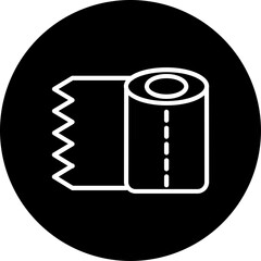 Toilet Paper Icon 