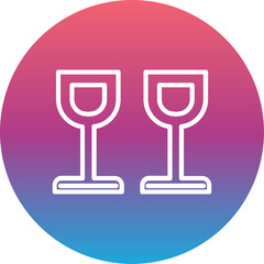 Wine Glass  Icon 