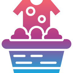 Washing Clothes  Icon 