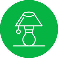 Table Lamp Icon 