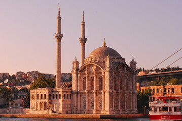 Fototapeta na wymiar blue mosque city, Istanbul, Turkey, 2010