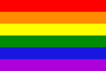 LGBT flag, rainbow flag, pride symbol