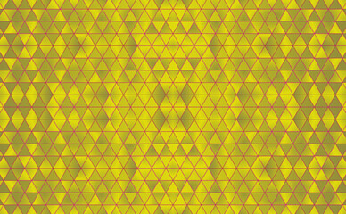 seamless abstract geometric background with triangles and a gradient of gold