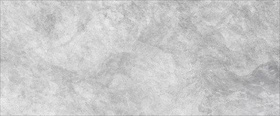 Fotobehang Witte achtergrond marmeren muur textuur voor design met naadloze patroon van tegel steen met helder en luxe, witte marmeren textuur, betonnen muur witte kleur voor achtergrond met krassen en scheuren. © Grave passenger