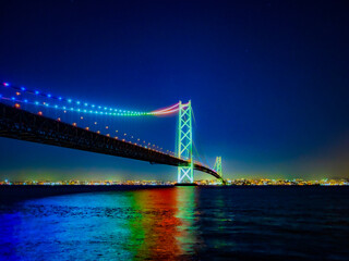 橋の夜景