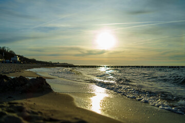 Sonnenuntergang an der Ostsee