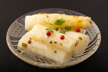 ホワイトアスパラのマリネ