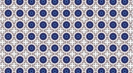 Traditional Asian border design for prints, textile, decor, fabric.