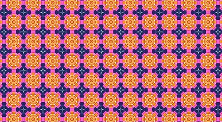 Seamless traditional Asian paisley border design