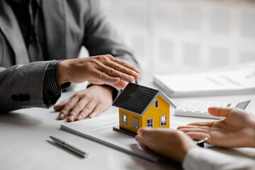 person signing contract