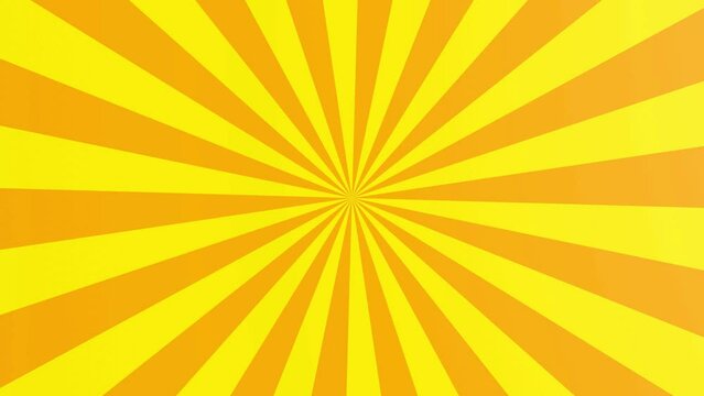 Yellow and Orange rotating colors. Animated background