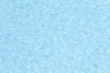 The water on swimming pool for background and texture