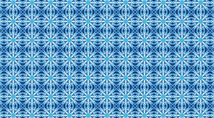 Seamless traditional Asian paisley border design