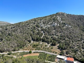 Countryside on the island of Hvar, Croatia