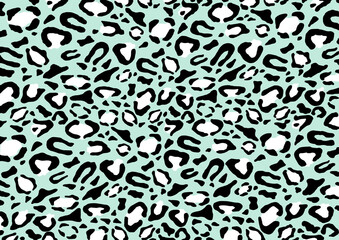 Abstract Wild Animal Skin Vector Pattern