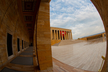 Anitkabir - Mausoleum of Ataturk, Ankara Turkey