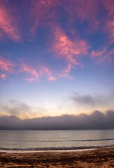 sea at morning time, Azov sea, Ukraine
