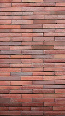 Pared de ladrillo naranja