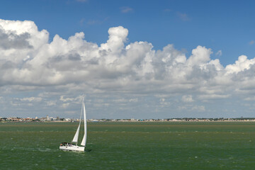 Royan, the department of Charente-Maritime and the region of New Aquitaine, France