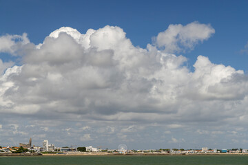 Fototapeta premium Royan, the department of Charente-Maritime and the region of New Aquitaine, France