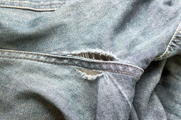 torn jeans