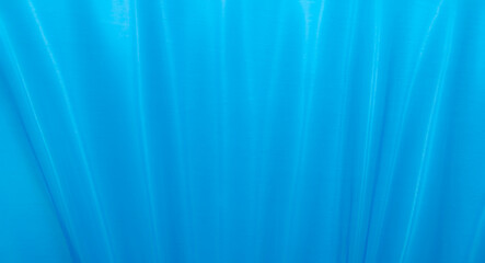 blue background with crinkled foil
