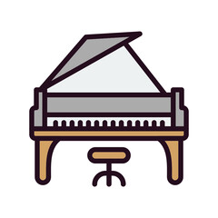 Grand piano Icon
