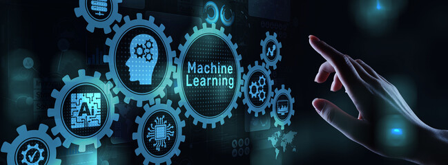 Machine Deep learning algorithms, Artificial intelligence, AI, Automation and modern technology in...