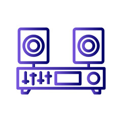 Sound System  Icon