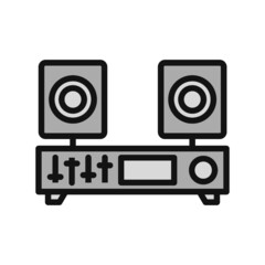 Sound System  Icon