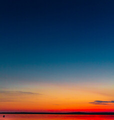 Brillant Sunrise on Gouldsboro Bay, Maine