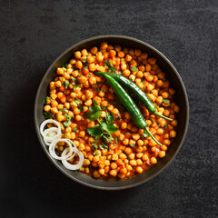 Crispy roasted chickpeas