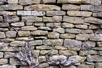 Cotswold stone Background at Burford in the Cotswolds