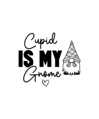 Gnome svg bundle, holiday gnome clipart, gnome sign with quote, gnome silhouettes svg cut file for cricut, print for shirt, png, dxf, eps
