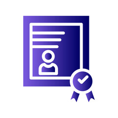 Certificat Icon