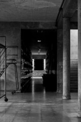 chacarita cemetery black and white creepy Buenos Aires, Argentina