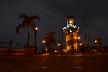 Las Penas Guayaquil, Ecuador. Las Penas Lighthouse (Faro Las Penas)