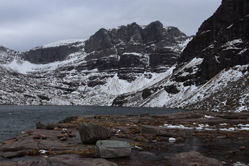 Obraz premium beinn eighe cliffs torridon scotland highlands