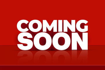 Coming soon banner design vector. launching soon Illustration