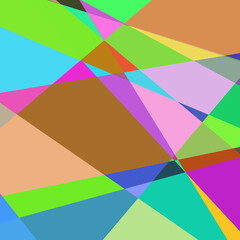 Obraz premium Geometric abstraction generative art background art illustration