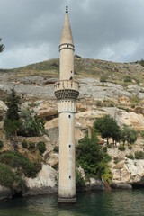 Fototapeta na wymiar Halfeti Greek Castle, also known as 